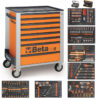 Beta Profesionalni set alata od 384 dela u kolicima sa 8 fioka