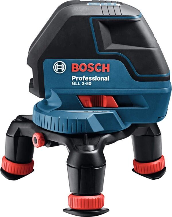 Bosch - GLL 3-50 + BM 1 Linijski laser sa 3 linije - samonivelišući u L-Boxx koferu